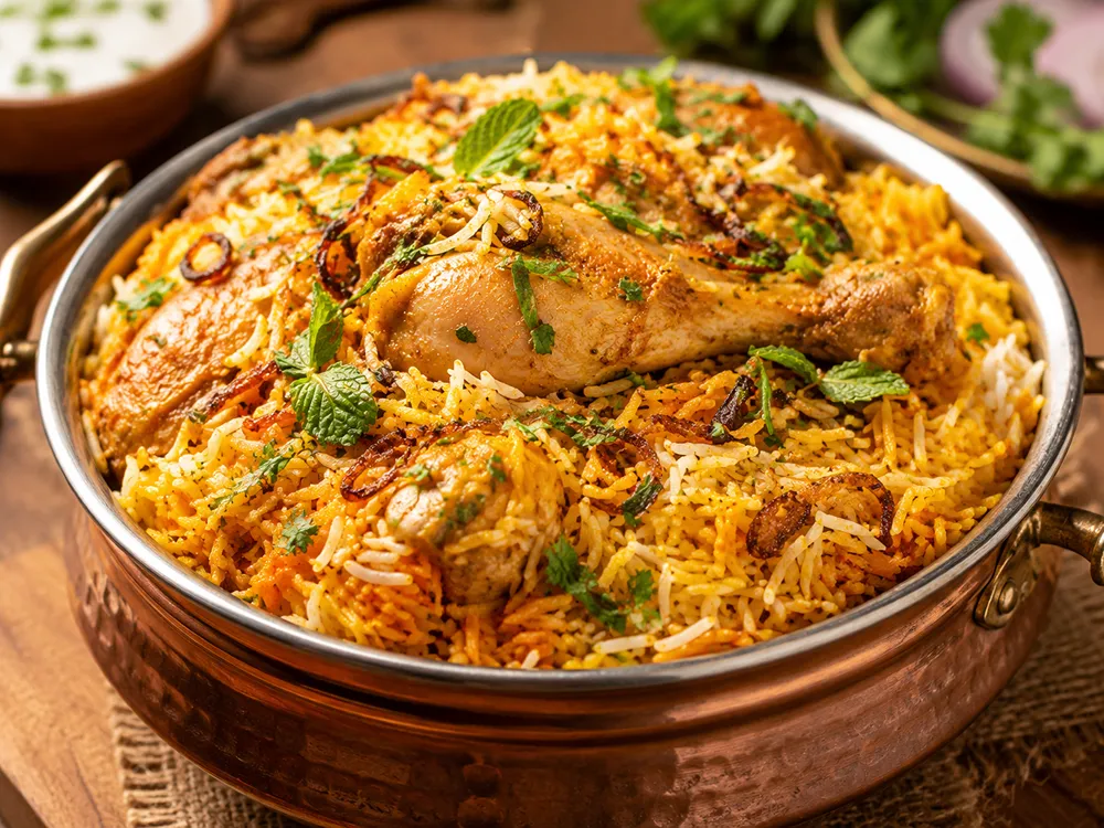 Chicken-Biryani Home Hadia Food